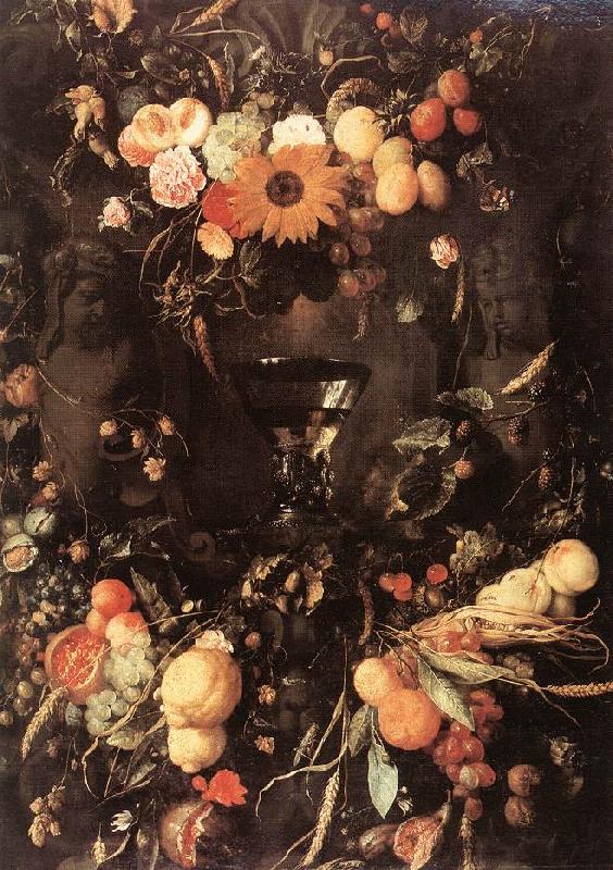 Jan Davidsz. de Heem Fruit and Flower oil painting image